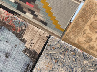 Multiple area rugs